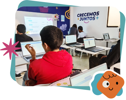 Two Girls working together